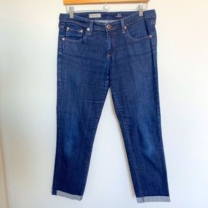 AG Adriano Goldschmied The Stevie Roll Up Slim Straight Jean